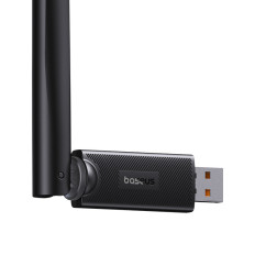 Ārējā USB WiFi 2.4GHz 150MB / s Tīkla karte ar 6DBI melno antenu