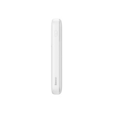 PowerBank z zaslonom 10000mAh 22.5W serije kometa + USB-kabel - USB-C 0.3m Bela