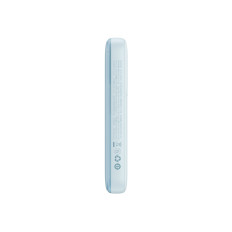 POWERBANK su ekranu 10000mAH 22.5W COMET serija + USB-kabelis - USB-C 0.3m Blue