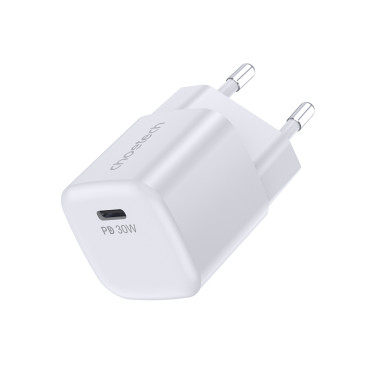 GAN USB-C PD 30W valge...