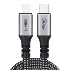 Kabel USB-C 240W 8K 60Hz kabel 1.2m svart