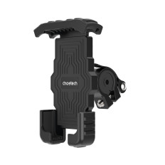 Suporte de bicicleta de motocicleta para telefones 4.7-7 '' no volante preto