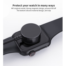 Carregador de indução 5W Apple Assista + Cabo Preto USB-C