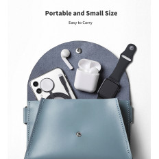 Ładowarka indukcyjna 5W do Apple Watch + kabel USB-C czarna