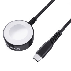 5W induktionsladdare Apple Titta på + svart USB-C-kabel