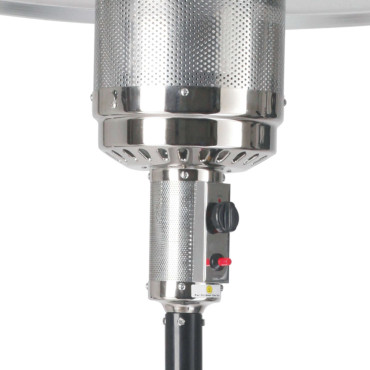 Heating lamp Gas heating umbrella Etna stainless steel PB LPG