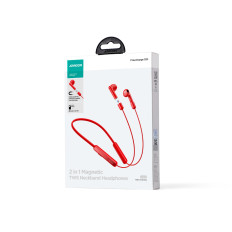Šport brezžične slušalke Bluetooth 5.3 Okvirband rdeča