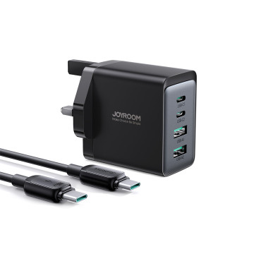 GAN PD 67W 2X USB-C 2X USB-C-CH-CH-CH-CH-ALS AGS