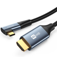 KABERSKA KORD USB-C - HDMI 4K 60Hz 2M GREY