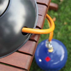 Terrazza Lampada Radiatore Riscaldatore di calore Etna sul gas PB GPL High 80cm 5KW