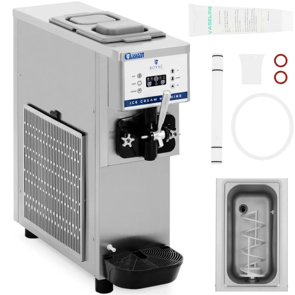 Máquina de máquina para sorvete italiano 800W 13 l / h