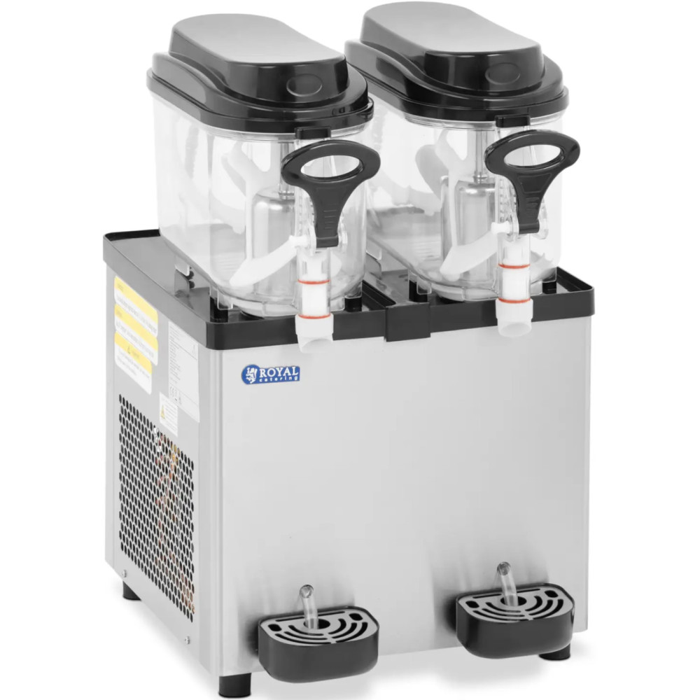 Γρανίτης μηχανή ποτών Slush Sorbets Διπλό LED 2 x 6 L 500 W
