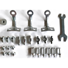 Gasvarme lampe Opvarmning Paraply Etna Black til gas PB LPG