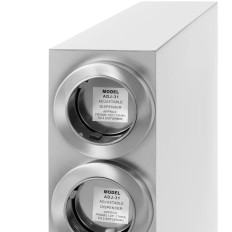 Distributore per tazze monouso con 3 distributori in acciaio 81 - 89 mm