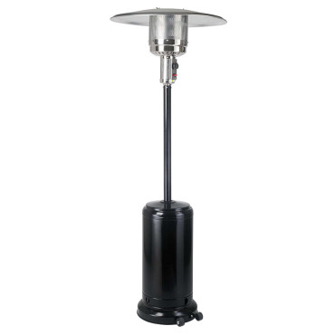 Gasvarme lampe Opvarmning Paraply Etna Black til gas PB LPG