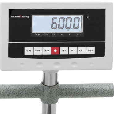 Kontrola skladišta platforme 50 x 60 cm 600 kg / 0,1 kg