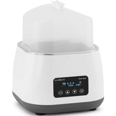 Laboratorievattenbad med magnetisk omrörare upp till 100 C 2 liter