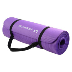 Gymnasium for exercise yoga fitness 181 x 63 x 0.9cm purple