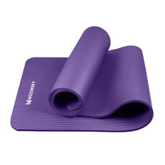Gymnasium for exercise yoga fitness 181 x 63 x 0.9cm purple
