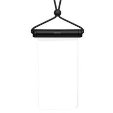Vattentät påse. Liten. Skjut-locket. Svart