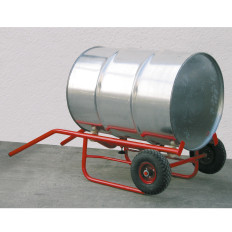 Barris de roda do carrinho de transporte bombeado com internets 200l de carga 300KG