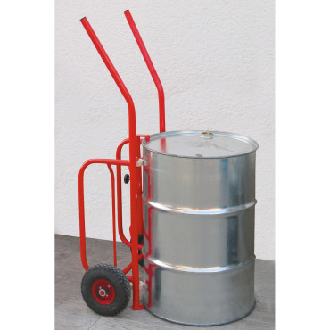 Transport Trolley Wheel Barrels pumpet med Internett 200L Last kapasitet 300 kg
