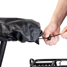 Vodotesné Bicykel Saddle Cover - Black
