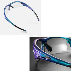 Photochromic bicycle glasses with 400 blue filter