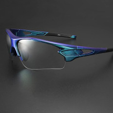 Photochromic bicycle glasses with 400 blue filter
