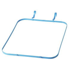 Metalen frame voor het monteren van vuilniszak op een kuifel 240L-mand