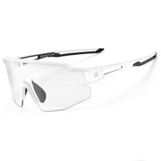 Photochromic Cykelbriller med UV 400 UVA og UVB hvide filtre