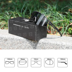 Gafas de bicicletas fotocrómicas con UV 400 UVA y Filtros negros UVB