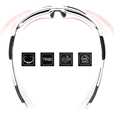 Γυαλιά ποδηλάτου με πόλωση και φίλτρο UV 400 μπλε