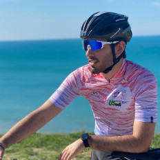 Velosipēdu glāzes ar polarizāciju un UV filtru 400 zils