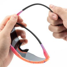 Óculos de bicicleta com polarização e filtro UV 400 preto