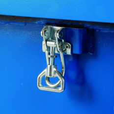 Metal Certified Container Syre-resistent batteristransmission 120x100x91cm 500l