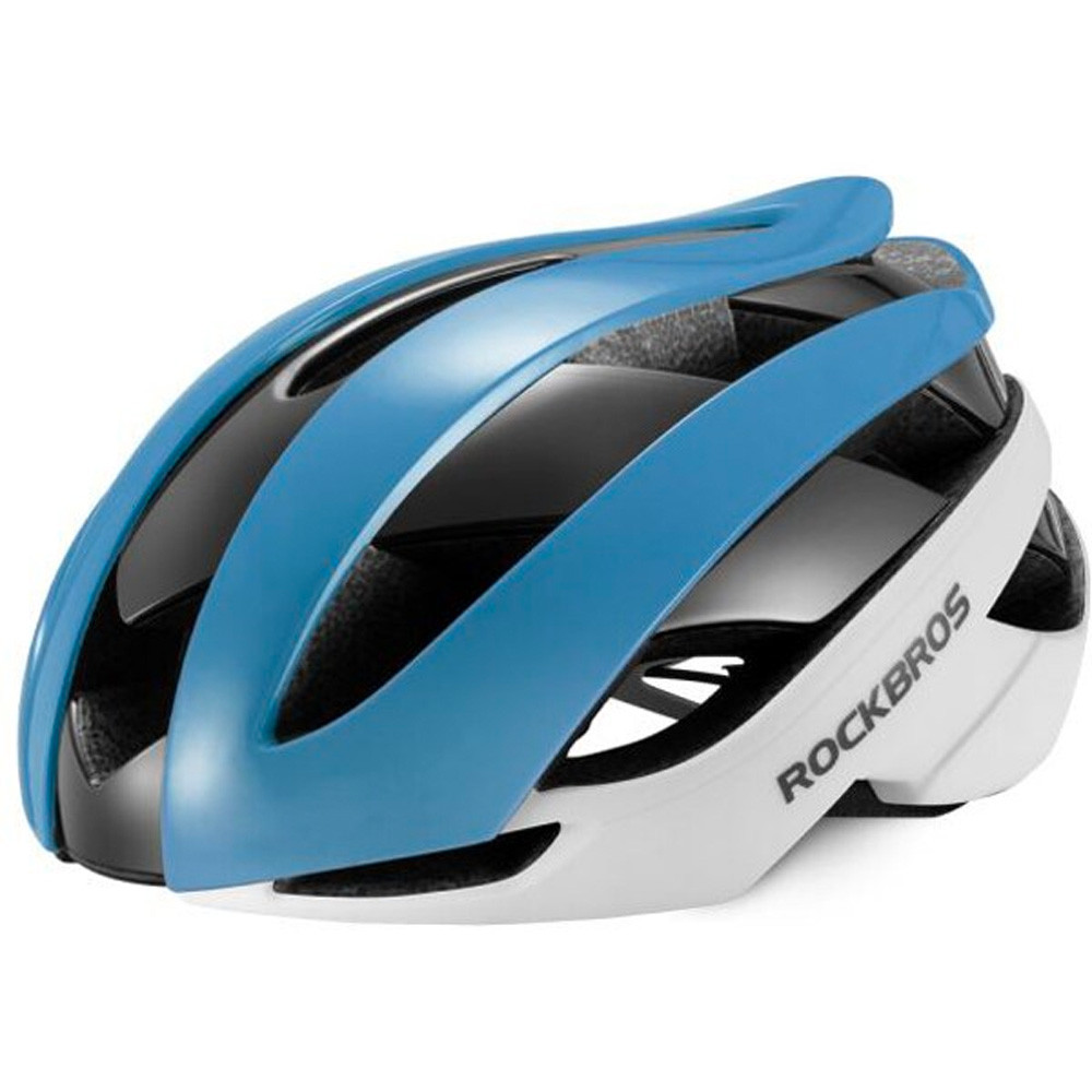 Casco Bicycle Universal Taglia regolabile M Blue-White