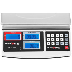 Kontroles svara skaitīšanas māksla SBS-ZW-3001H LCD līdz 30 kg