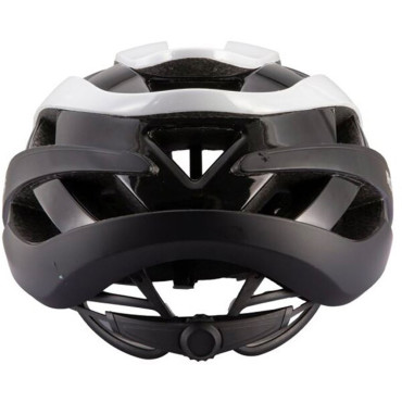 Casco de bicicleta Tamaño ajustable universal M Blanco y negro