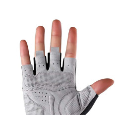 Fahrradhandschuhe ohne Finger schnelle stribling Größe XL Grey