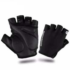 Bicycle gloves Without fingers Size XL black