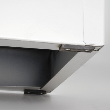 Taller de vestuario con contenedores para tornillos 75x30x165cm Set 72 Elem.