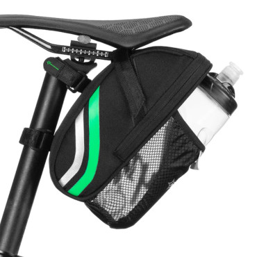 Sac de vélo sur une selle...