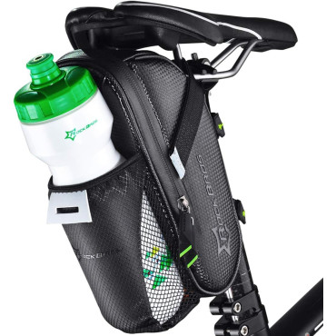 Waterproof bicycle bag on a...