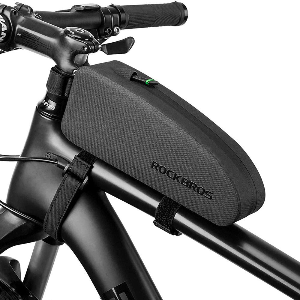 Hård vattentät cykelpåse på ramkonceptet. 1.6L svart