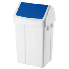 Basket for waste container for waste segregation - blue 25l