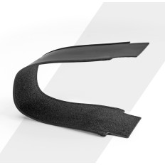 Vanntett sykkelpose fast velcro under ramme 3L svart