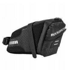Bolsa de bicicleta impermeável fixada sob a sela. Costumens. 1.5l. Preto