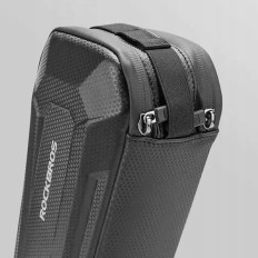 Bolsa de bicicleta dura à prova d'água fixada sob o quadro 2.5L preto