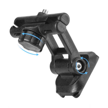 Fahrradbeutel unter einem Sattel mit schwarzer Black-Kupplung schwarz